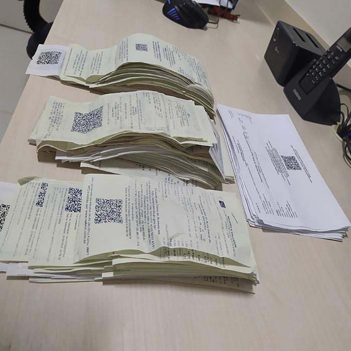 Arrecadação de notas do NOTA PARANÁ